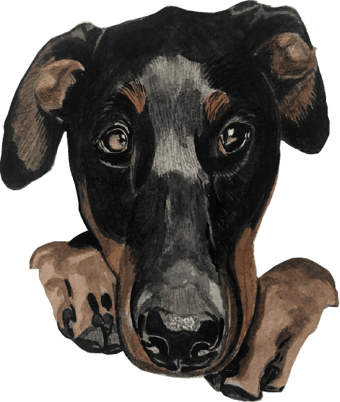 Gentle soul watercolour portrait